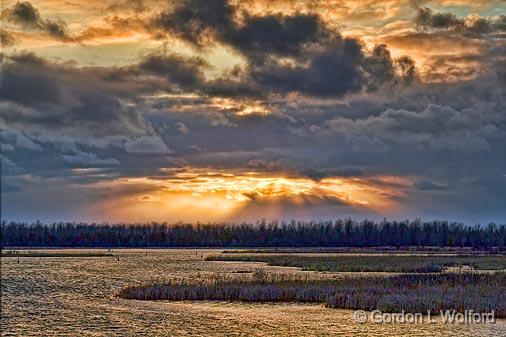 Swale Sunset_08188.jpg - Photographed along the Rideau Canal Waterway at Smiths Falls, Ontario, Canada.